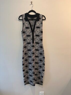 green emerald velvet dress House of Harlow 1960 Printed Mini Dress Size Xs